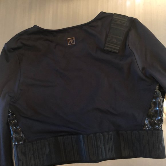 Lime & Vine Chelsea Cropped Long Sleeve Tee Medium - Picture 5 of 6